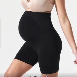 BLANQI Black Maternity Shorts